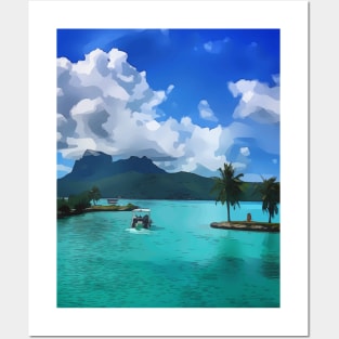 Bora bora Posters and Art